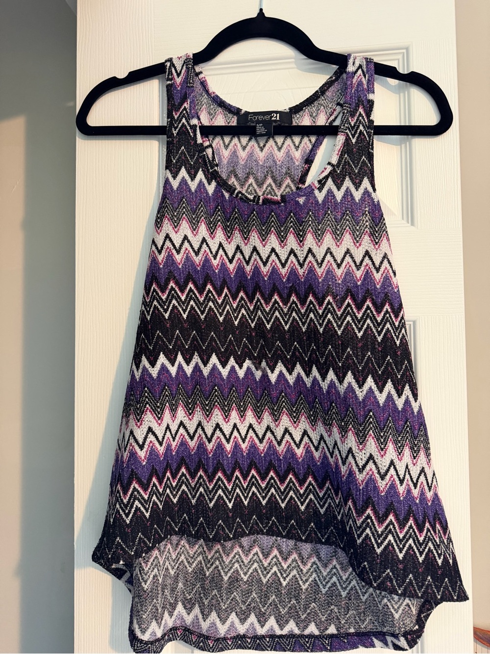 Knit-like tank